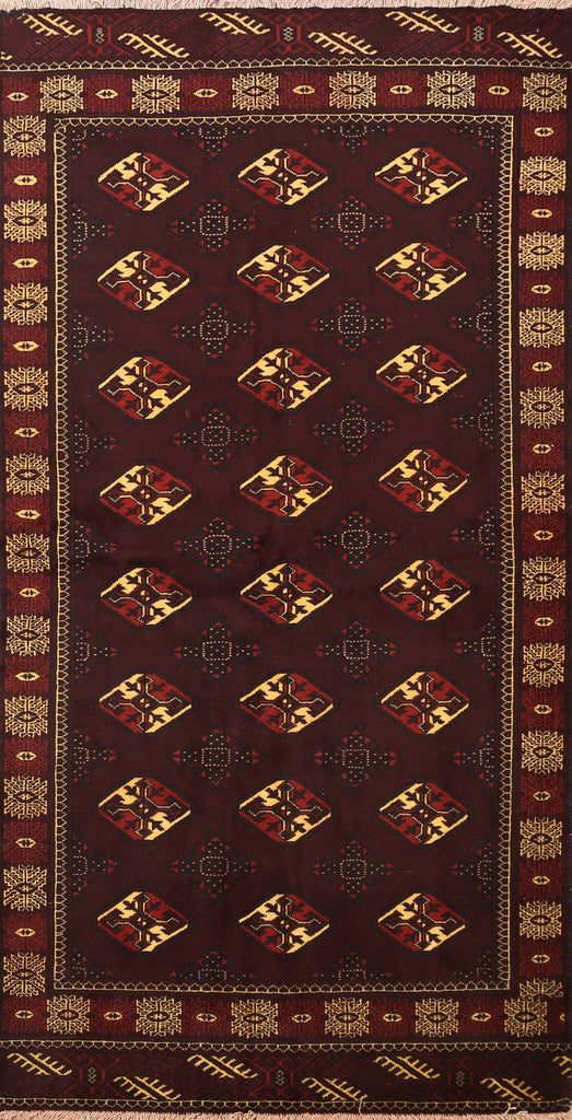 Geometric Bokhara Oriental Area Rug 4x6