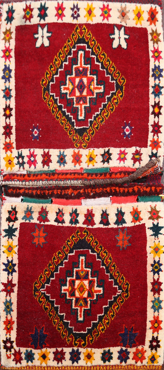 Tribal Saddle Bag Oriental Area Rug 2x3