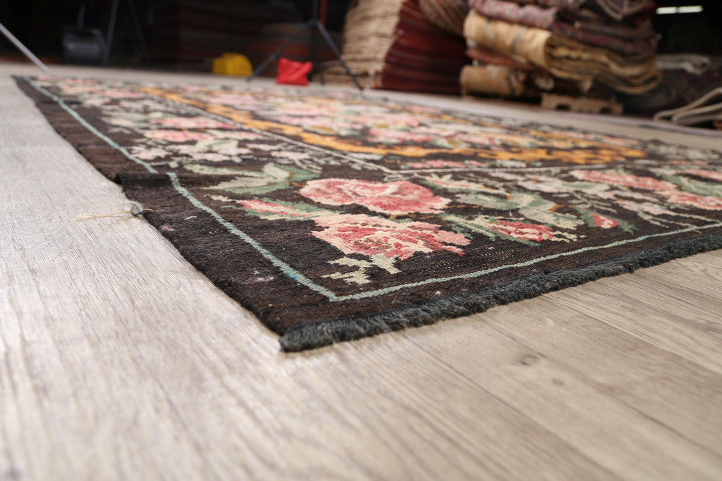 Floral Kilim Oriental Area Rug 7x10