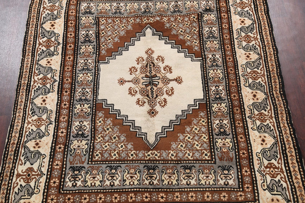 Moroccan Oriental Area Rug 7x9