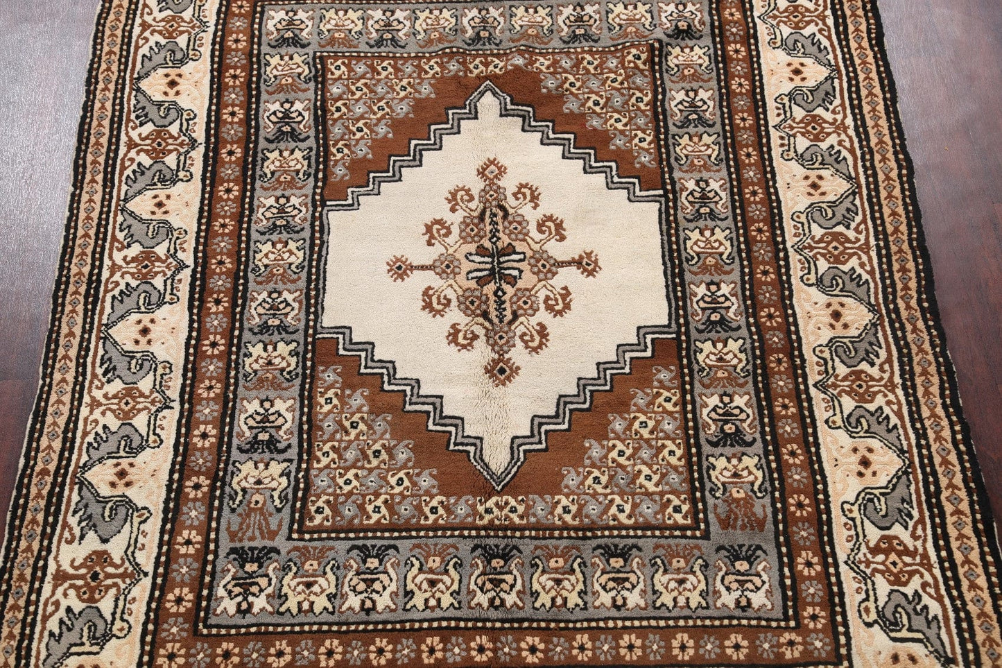 Moroccan Oriental Area Rug 7x9