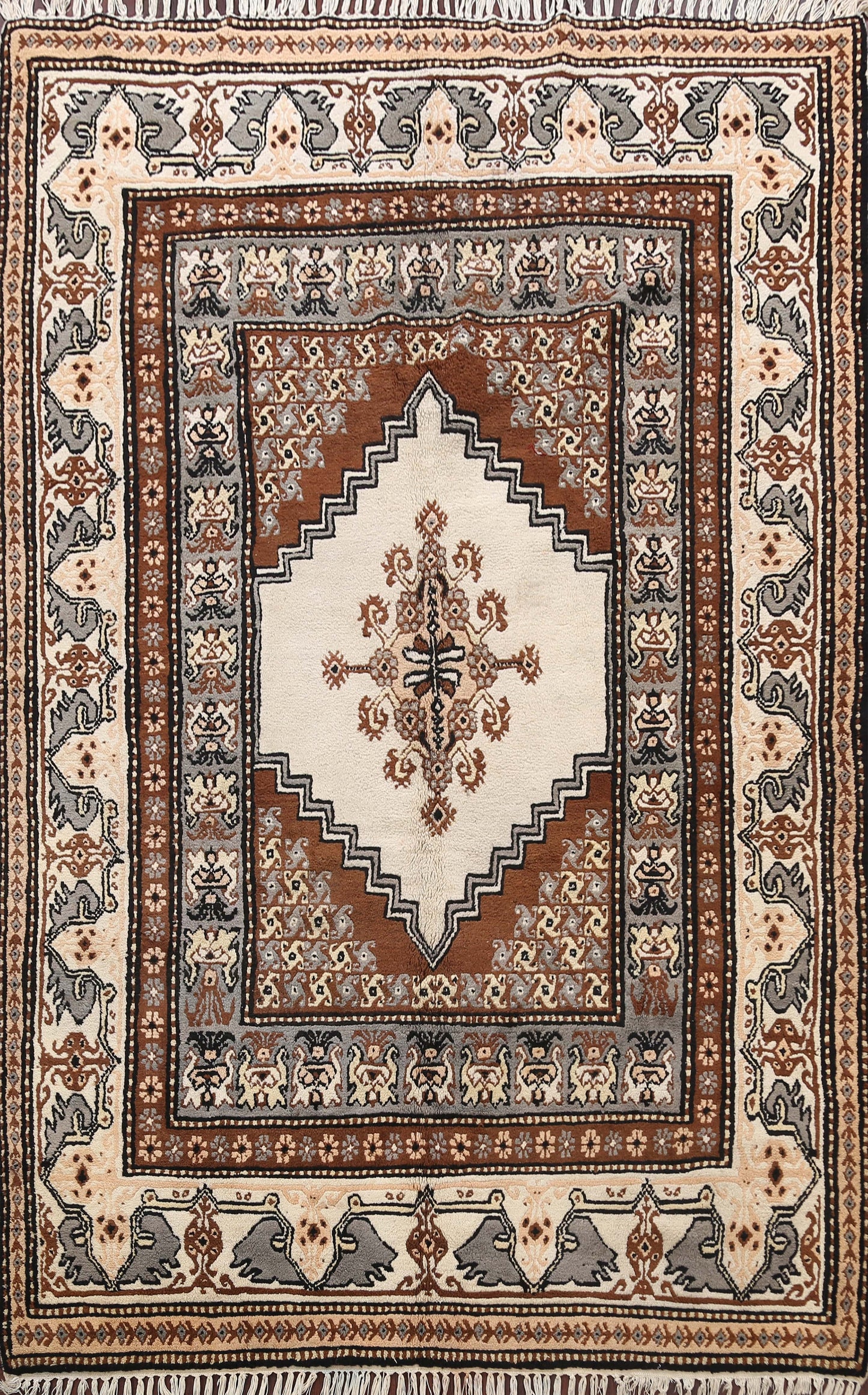 Moroccan Oriental Area Rug 7x9