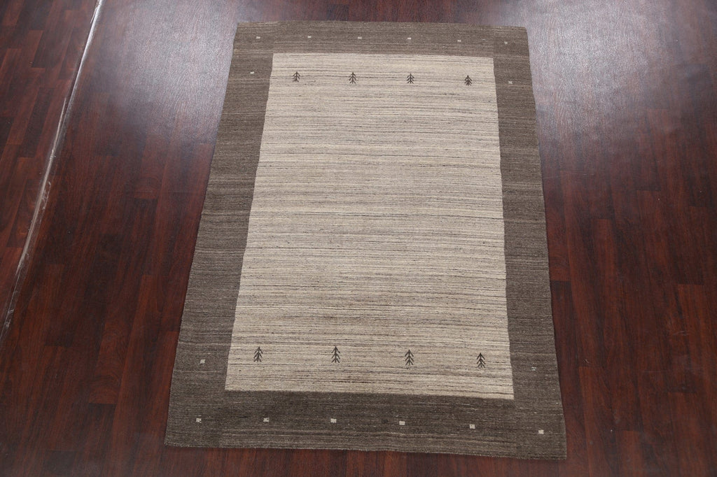 Tribal Gabbeh Oriental Area Rug 5x8