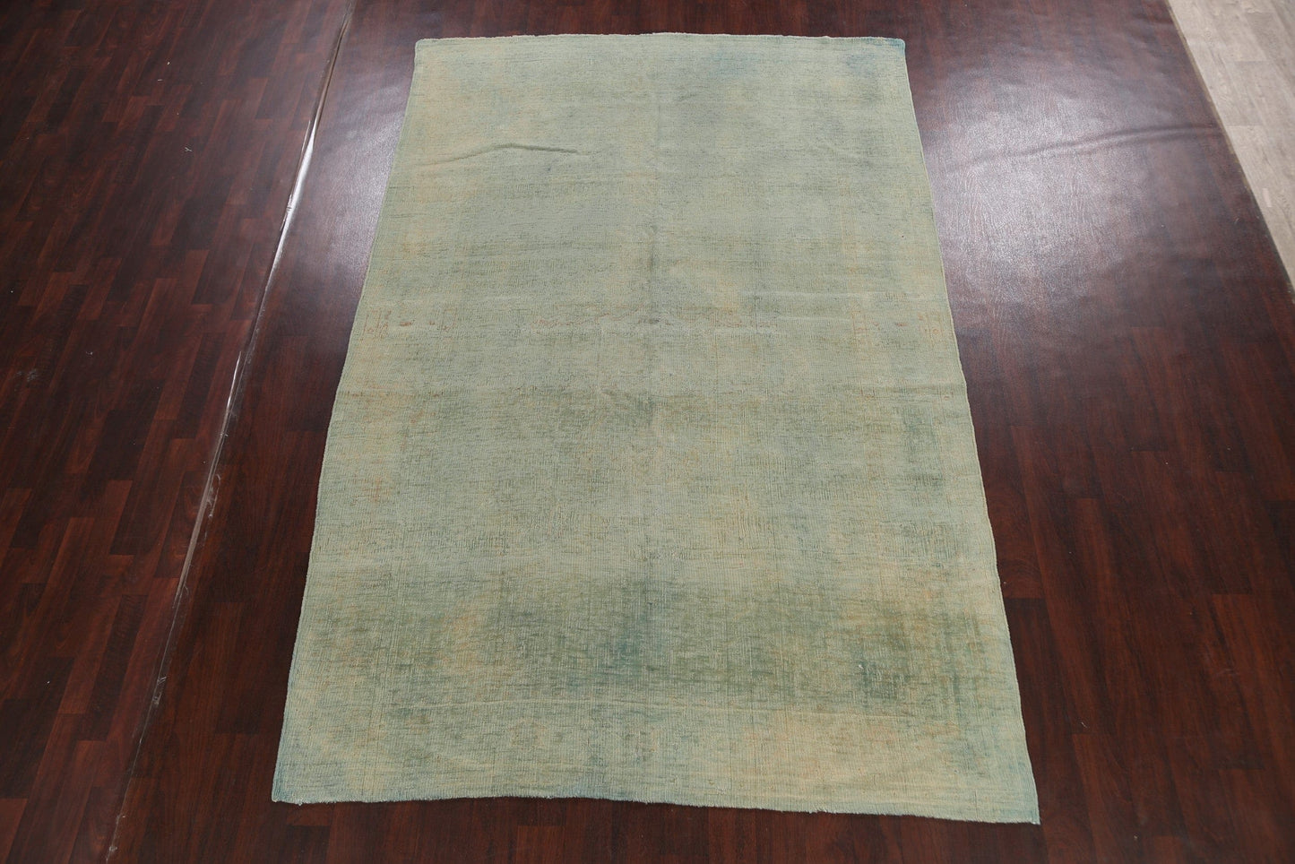 Muted Distressed Oushak Egyptian Area Rug 7x11