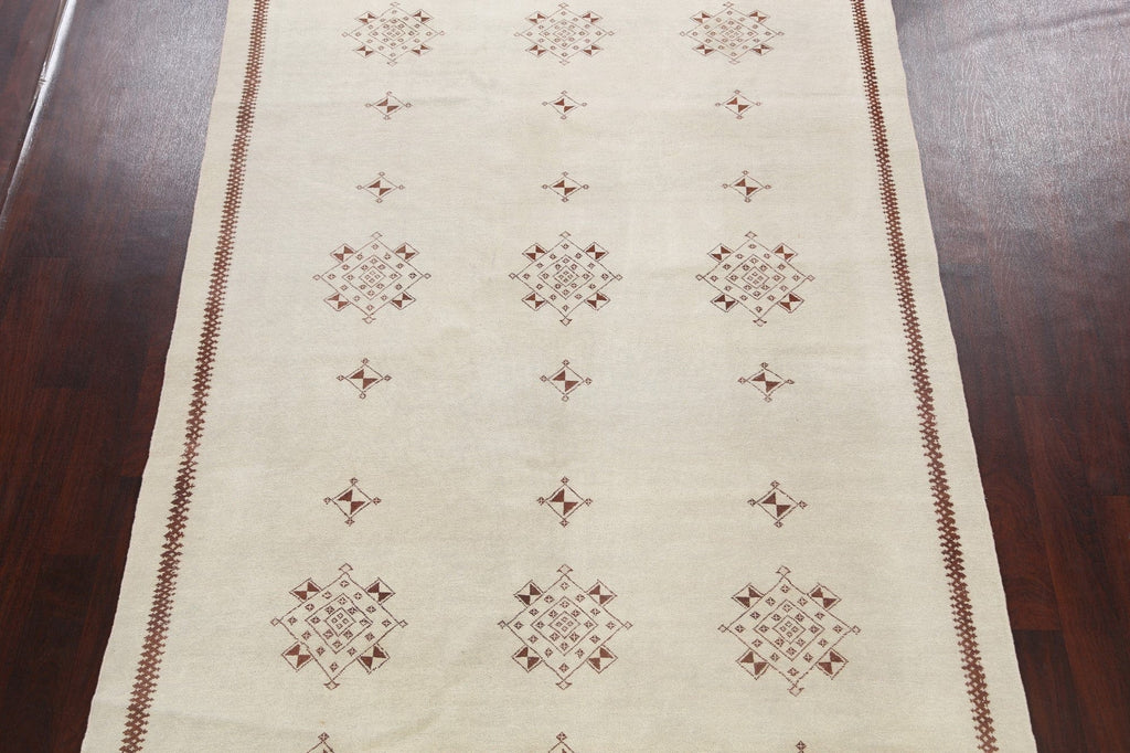 Geometric Egyptian Area Rug 6x10