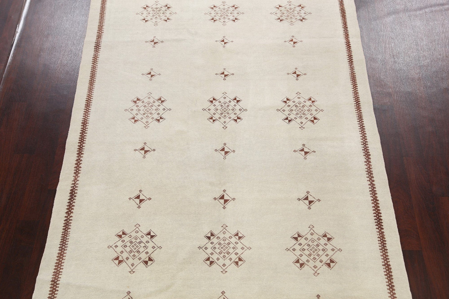 Geometric Egyptian Area Rug 6x10