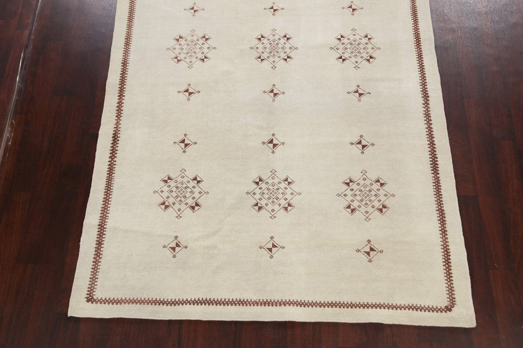 Geometric Egyptian Area Rug 6x10