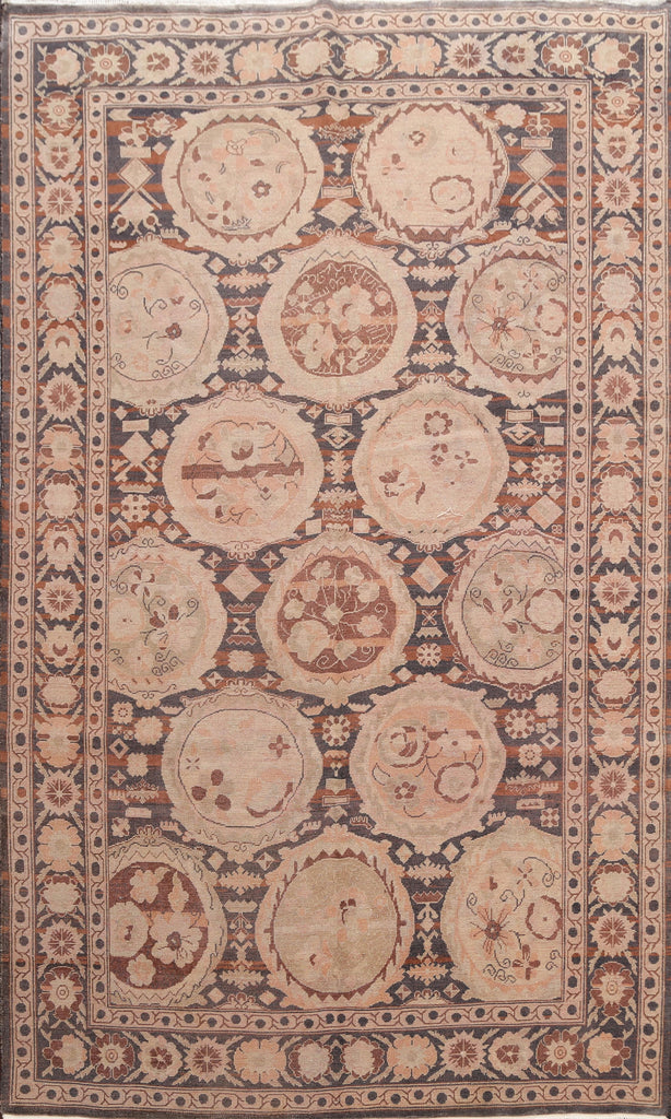 Floral Oushak Egyptian Area Rug 7x10