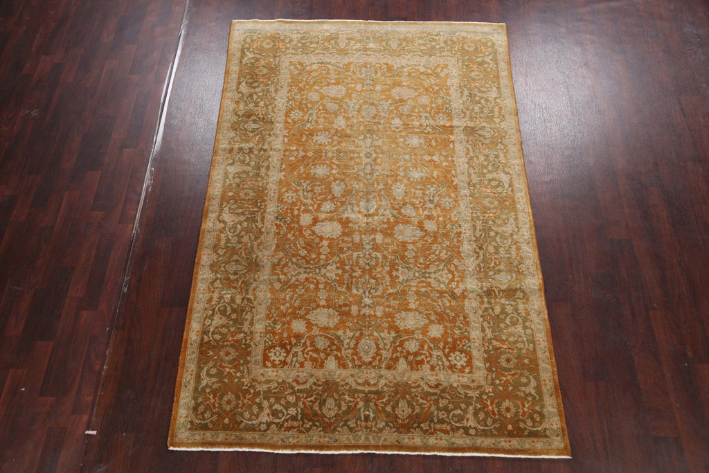 Floral Oushak Egyptian Area Rug 6x9