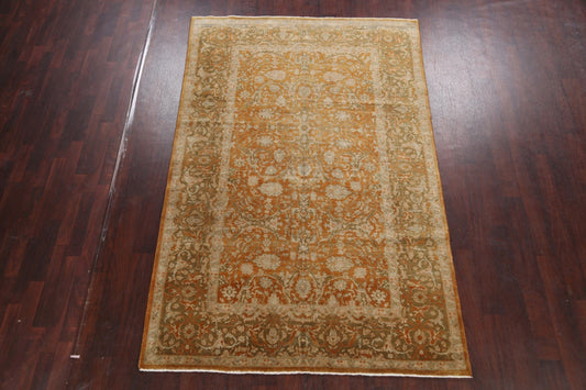 Floral Oushak Egyptian Area Rug 6x9