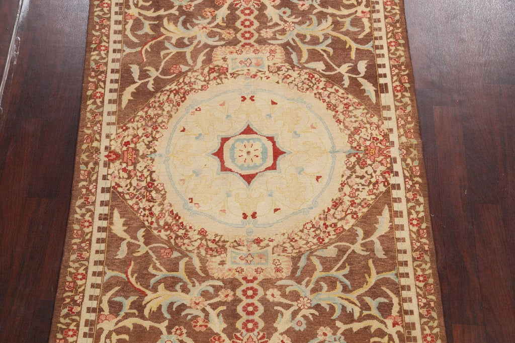 Floral Oushak Egyptian Area Rug 5x8