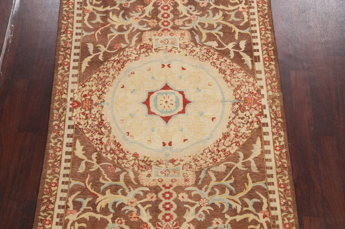 Floral Oushak Egyptian Area Rug 5x8