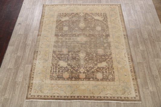 Antique Turkish Oushak Oriental Area Rug 8x9