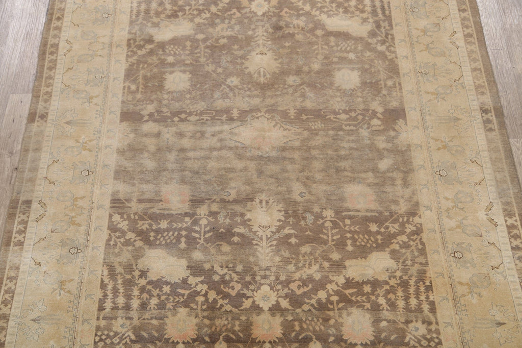 Antique Turkish Oushak Oriental Area Rug 8x9