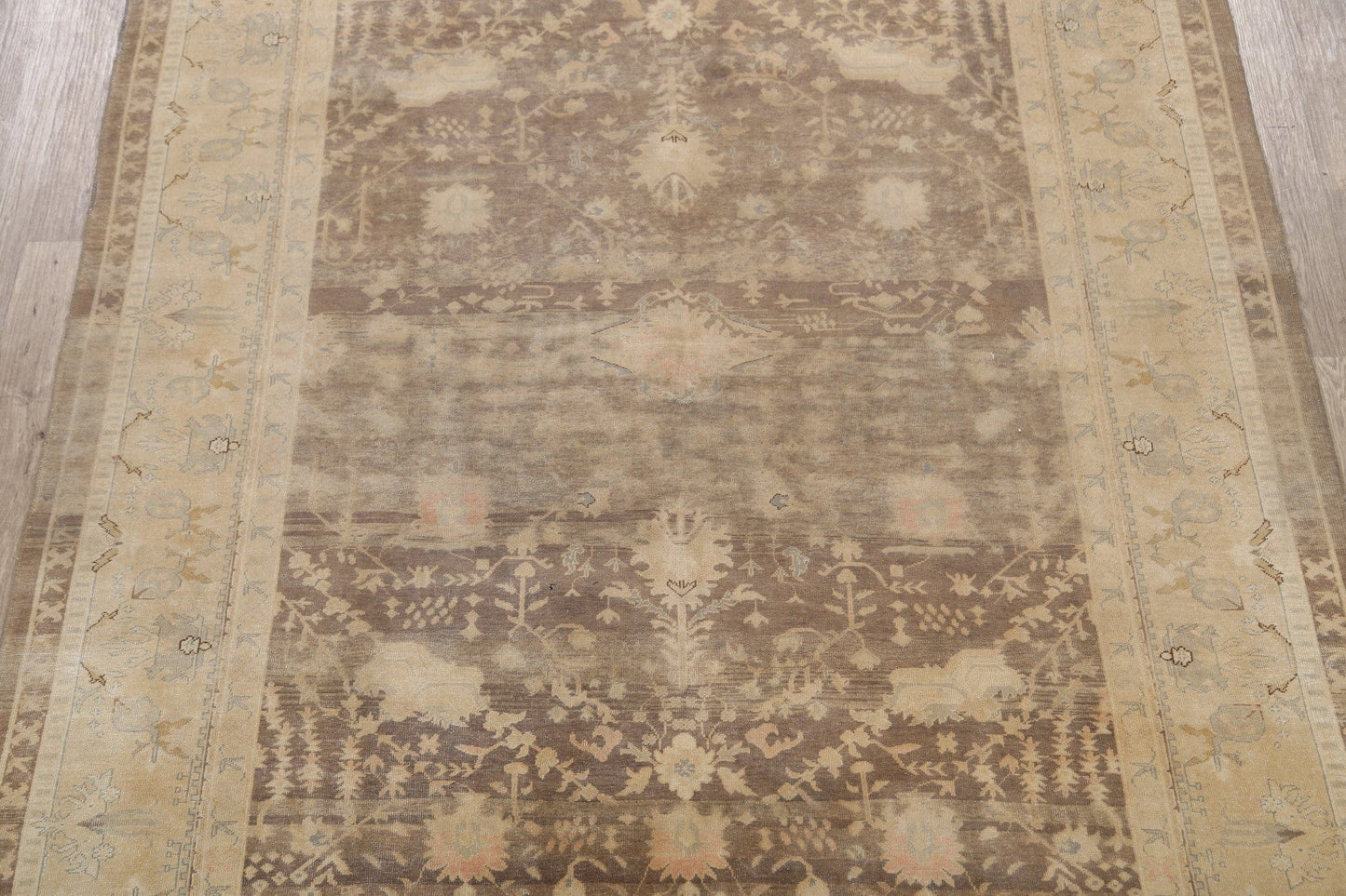 Antique Turkish Oushak Oriental Area Rug 8x9