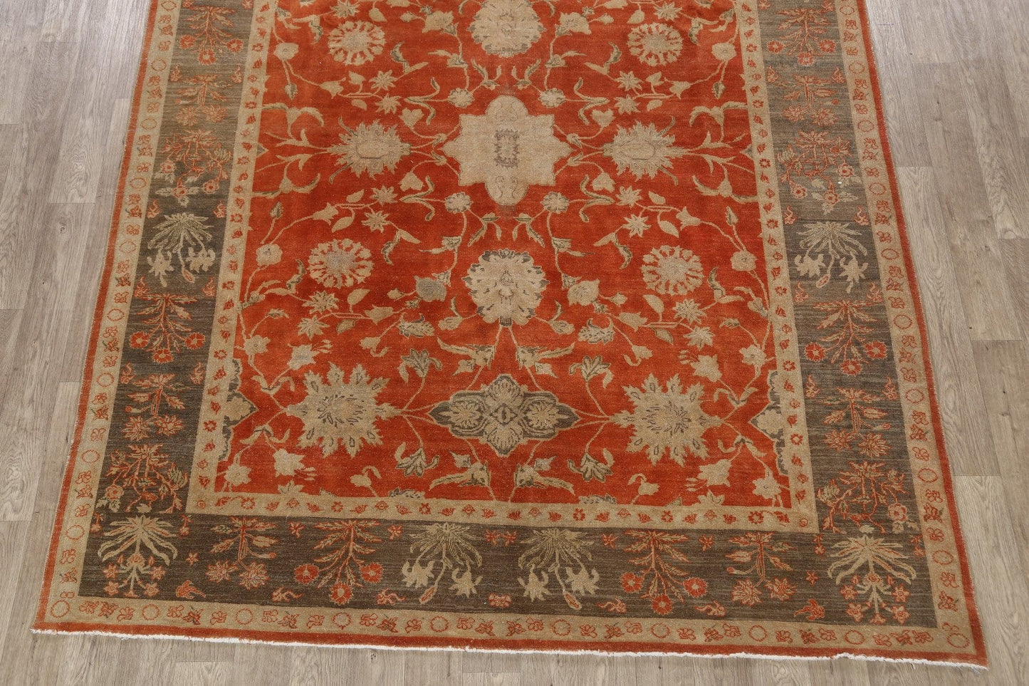 Vegetable Dye Oushak Oriental Area Rug 8x10