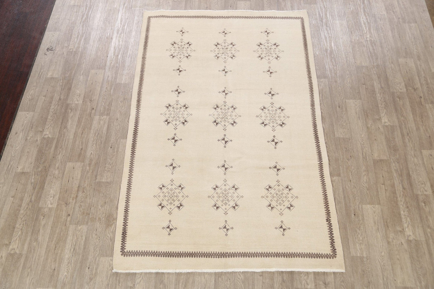 Geometric Modern Egyptian Oriental Area Rug 6x9