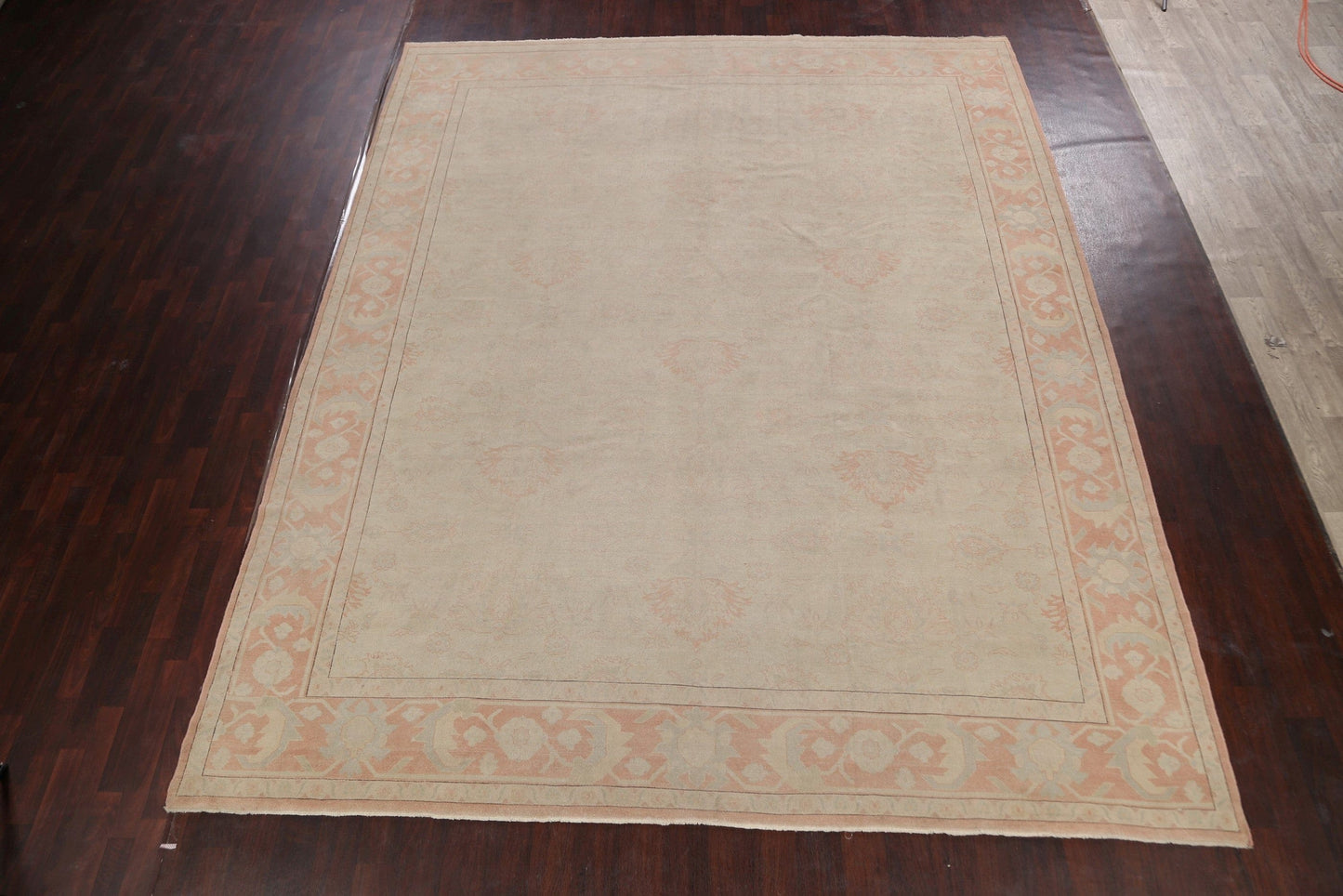 Antique Oushak Vegetable Dye Egyptian Area Rug 10x13