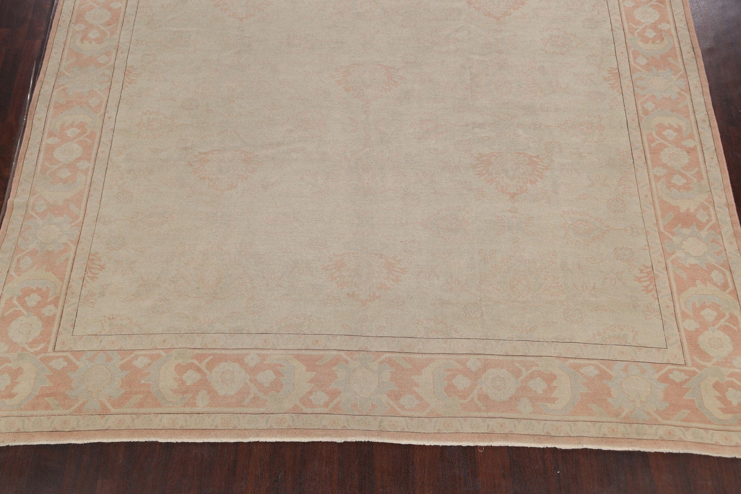 Antique Oushak Vegetable Dye Egyptian Area Rug 10x13