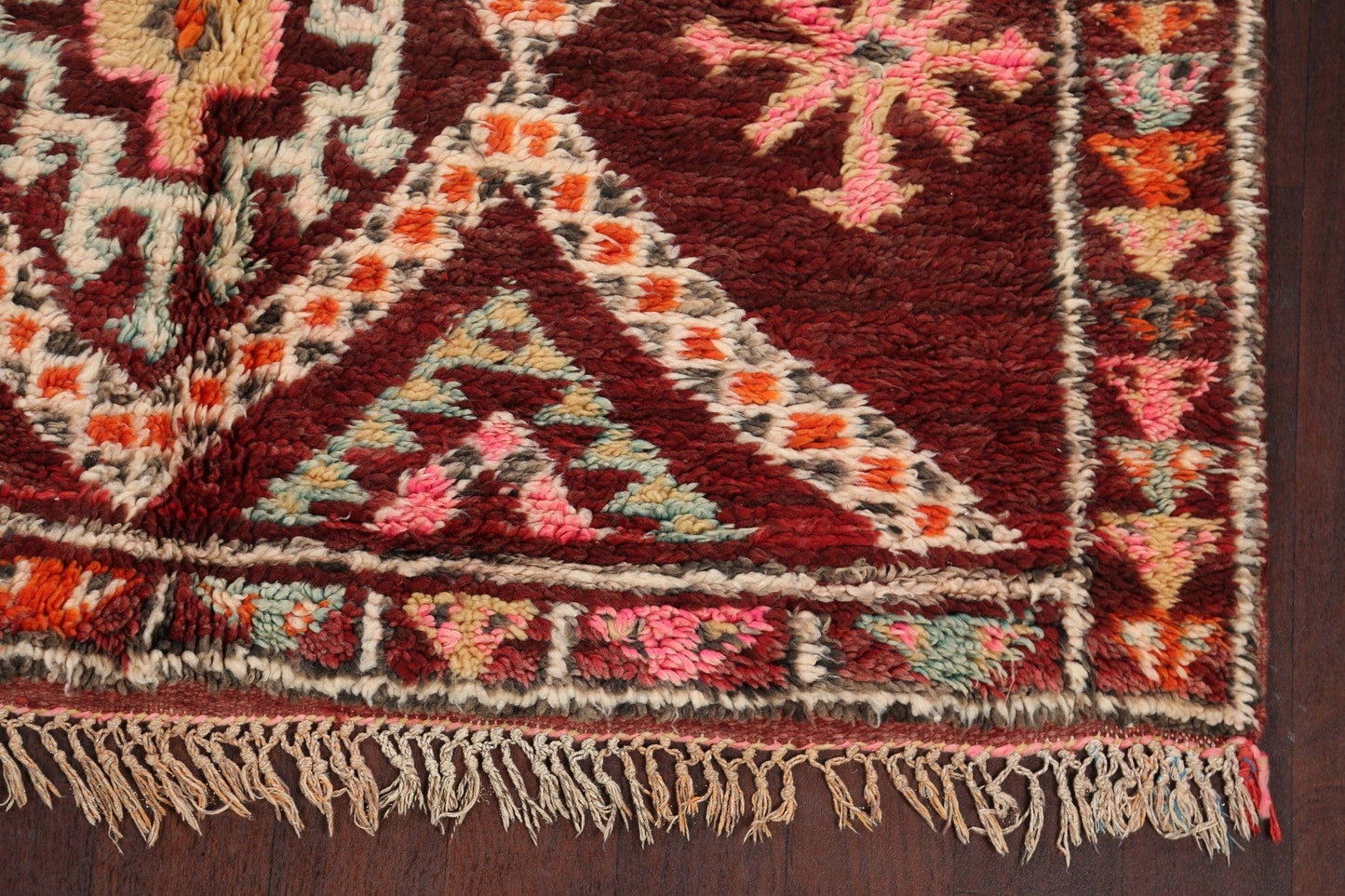 Tribal Moroccan Oriental Area Rug 5x11