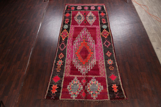 Geometric Moroccan Oriental Runner Rug 6x13