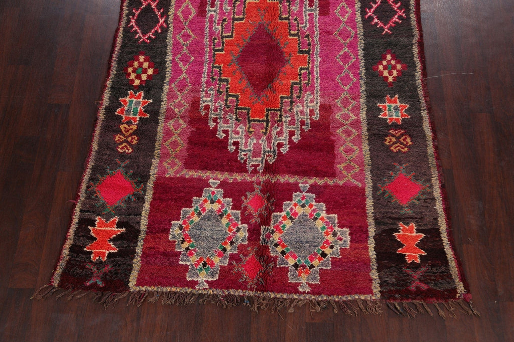 Geometric Moroccan Oriental Runner Rug 6x13