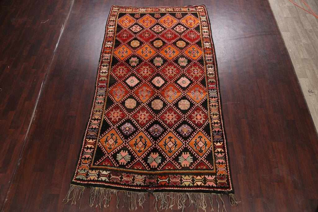 Geometric Moroccan Oriental Area Rug 6x11