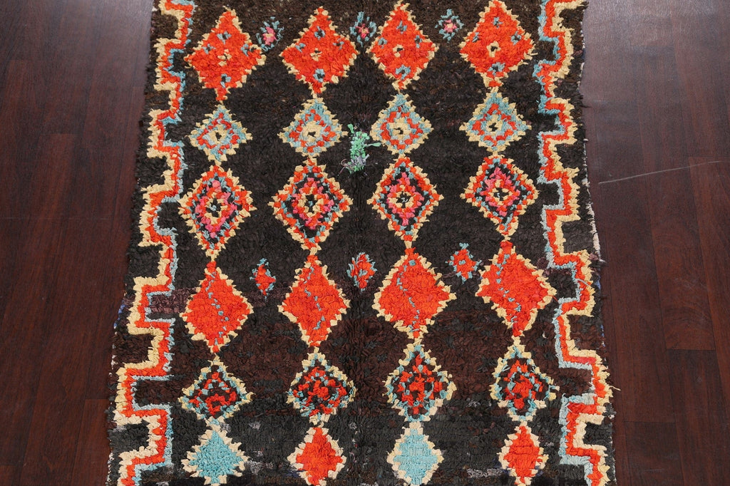 Geometric Moroccan Oriental Area Rug 4x7