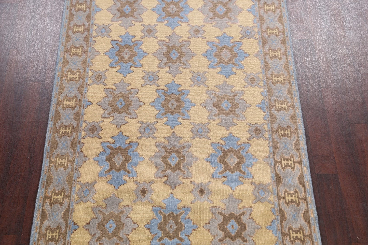 Geometric Modern Oriental Area Rug 5x8