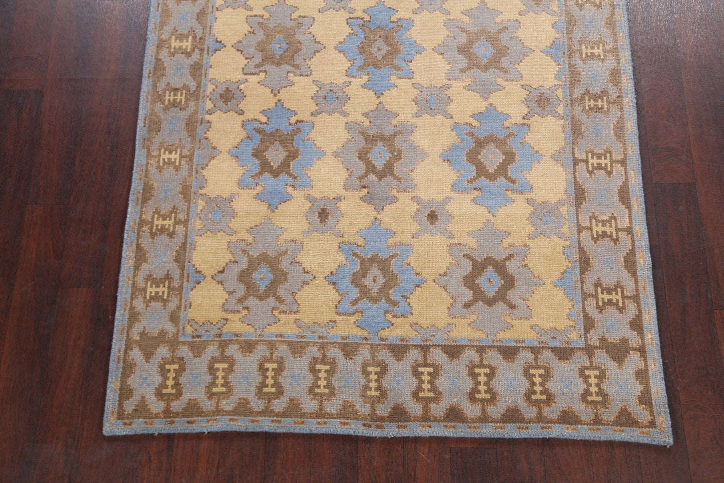 Geometric Modern Oriental Area Rug 5x8