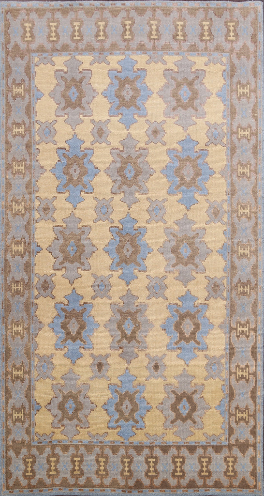 Geometric Modern Oriental Area Rug 5x8