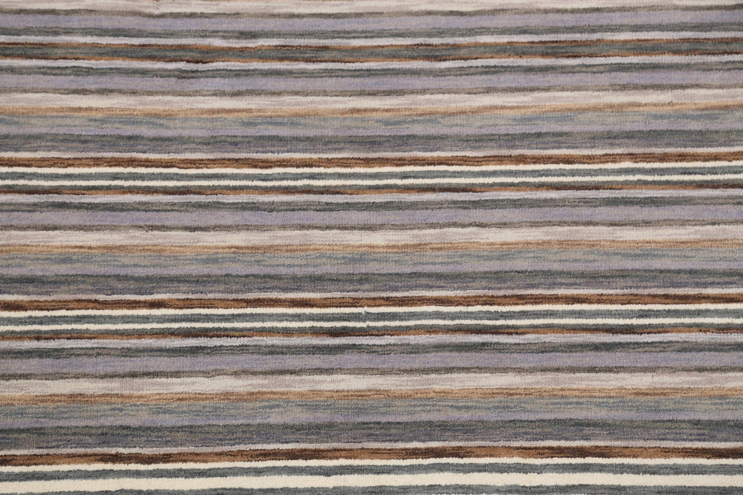 Striped Modern Gabbeh Oriental Area Rug 5x8