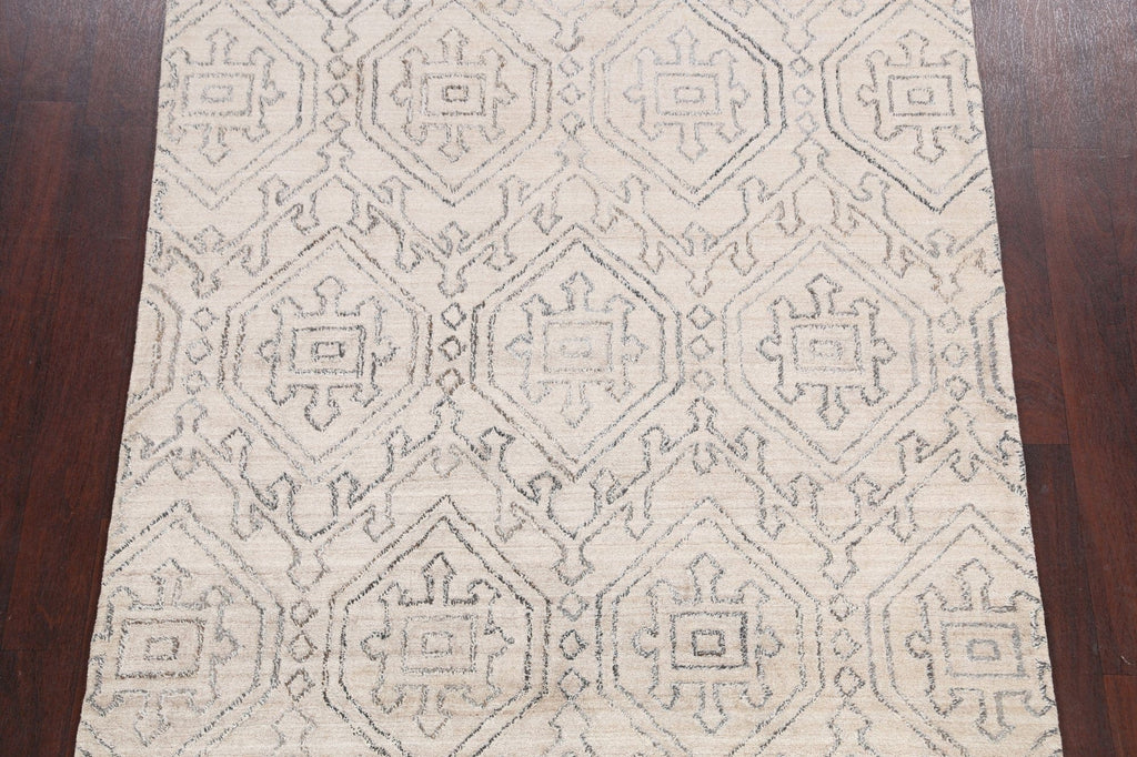 Geometric Modern Gabbeh Oriental Area Rug 5x8