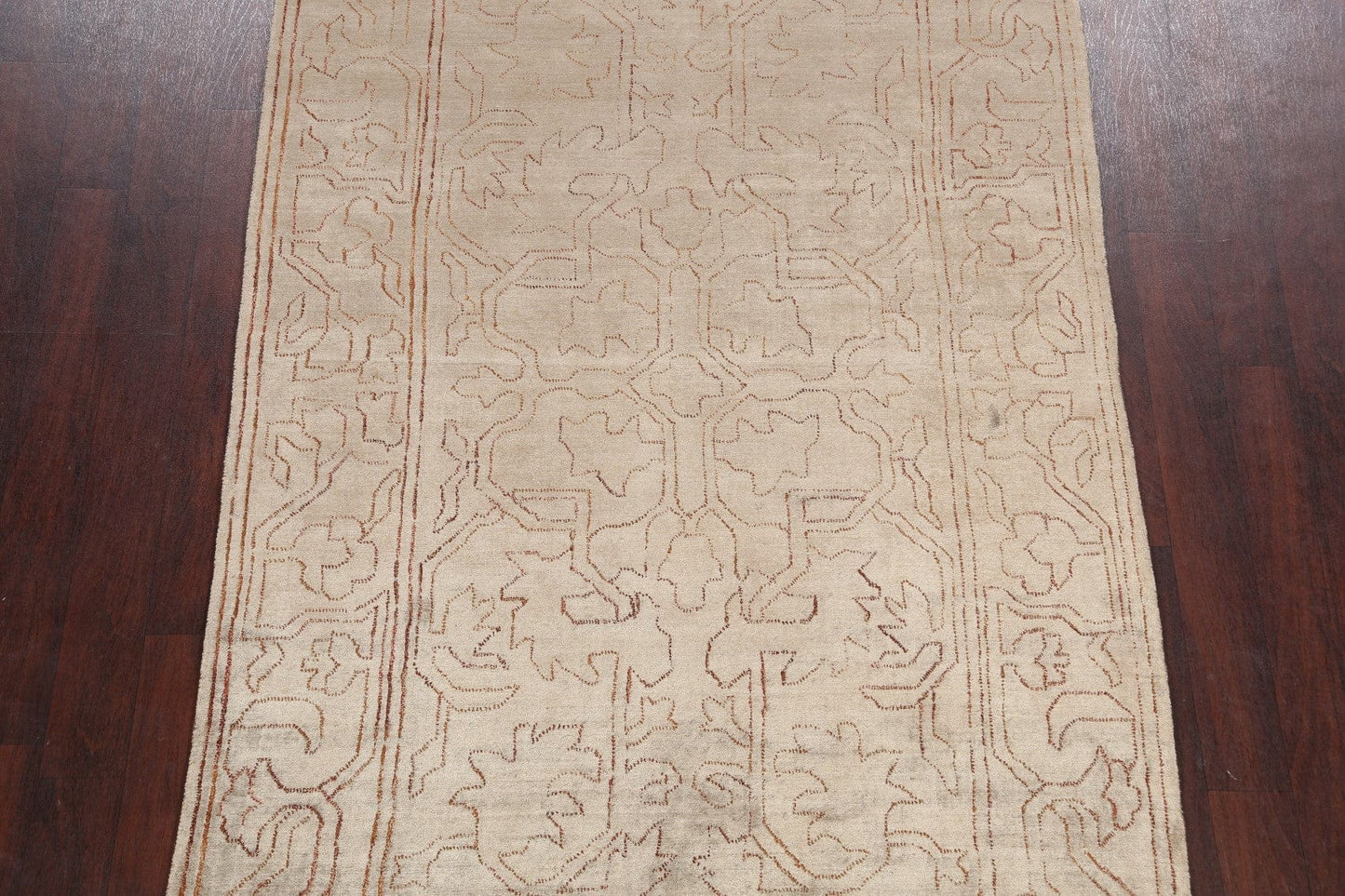 Floral Modern Gabbeh Oriental Area Rug 5x8