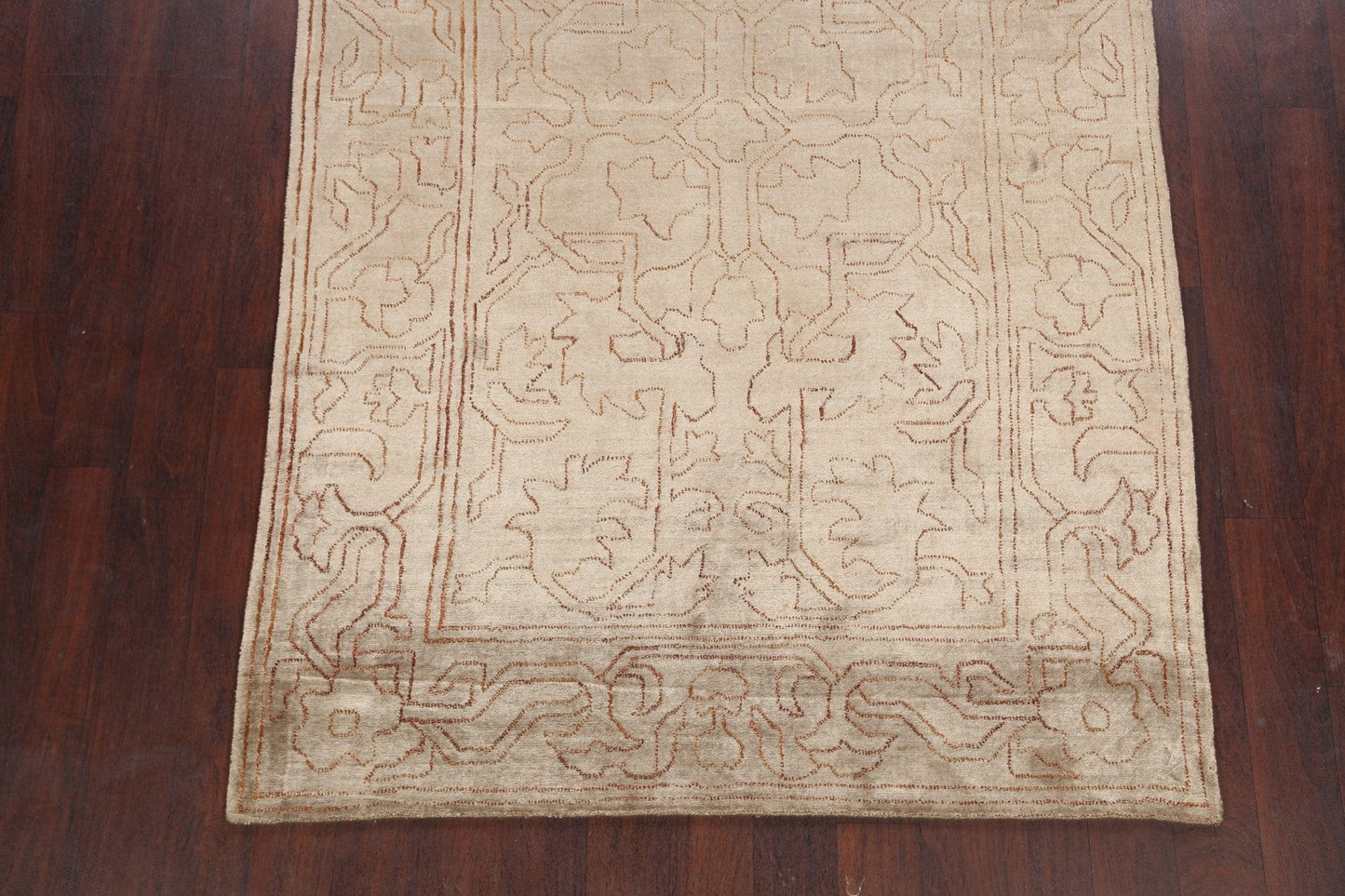 Floral Modern Gabbeh Oriental Area Rug 5x8