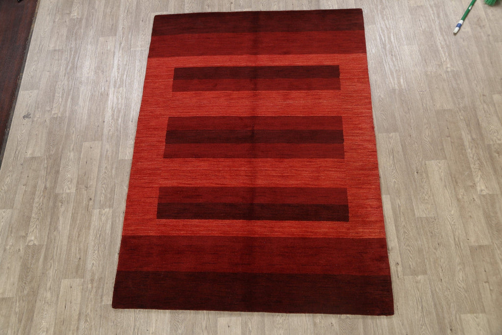 Geometric Gabbeh Oriental Area Rug 6x8