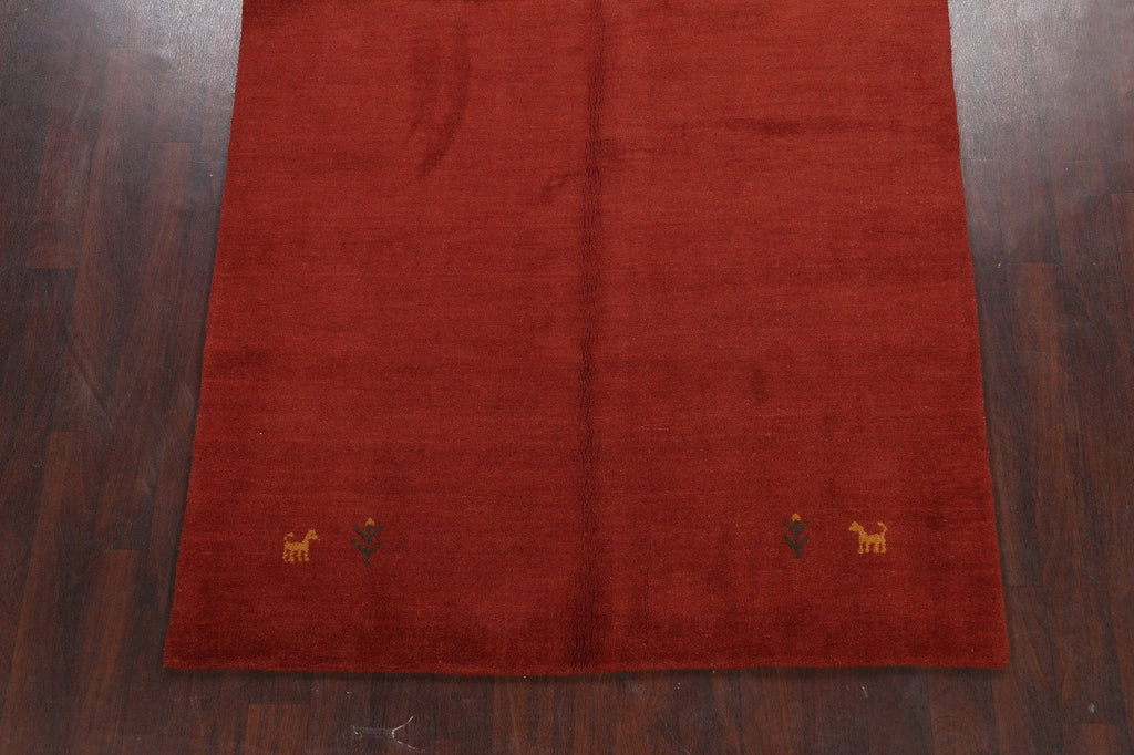 Tribal Gabbeh Oriental Area Rug 6x8