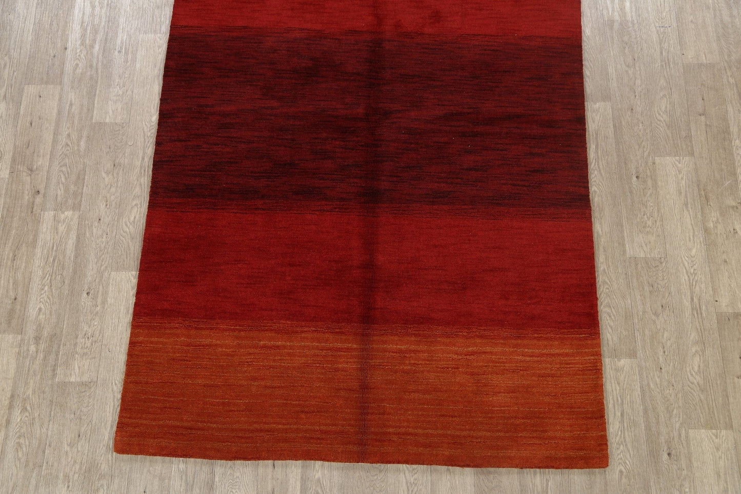 Striped Gabbeh Oriental Area Rug 5x8