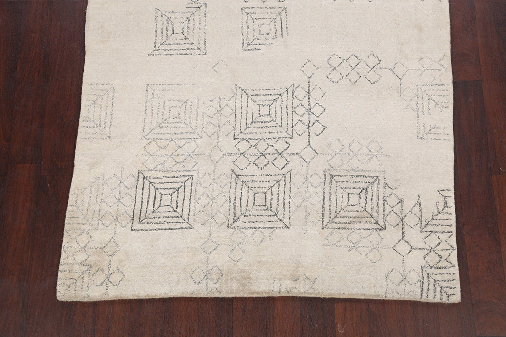 Geometric Modern Gabbeh Oriental Area Rug 5x8