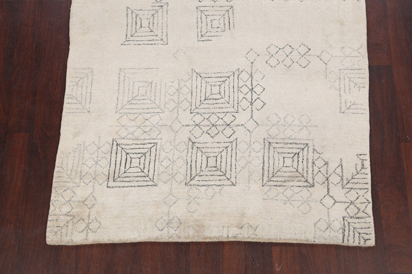 Geometric Modern Gabbeh Oriental Area Rug 5x8