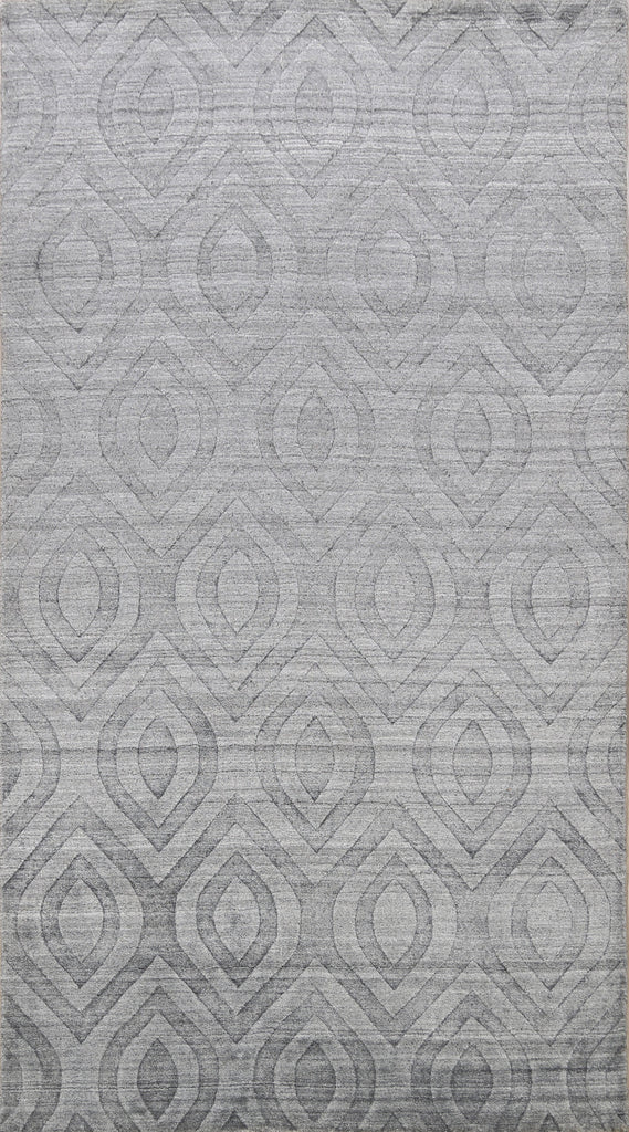 Geometric Modern Oriental Area Rug 5x8