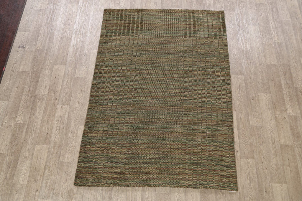 Geometric Modern Oriental Area Rug 5x8