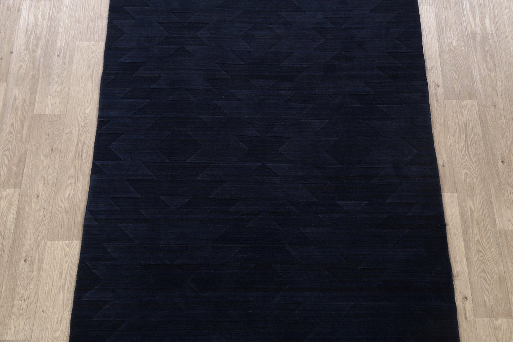 Geometric Modern Oriental Area Rug 5x8