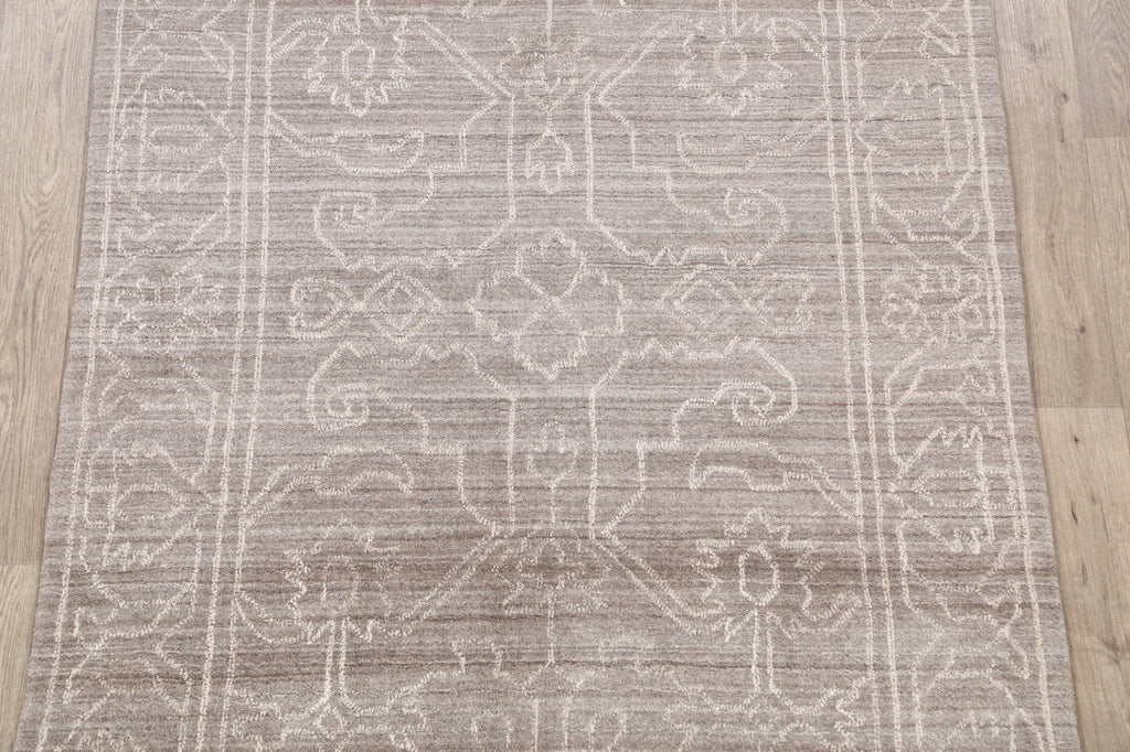 Geometric Modern Oriental Area Rug 5x7