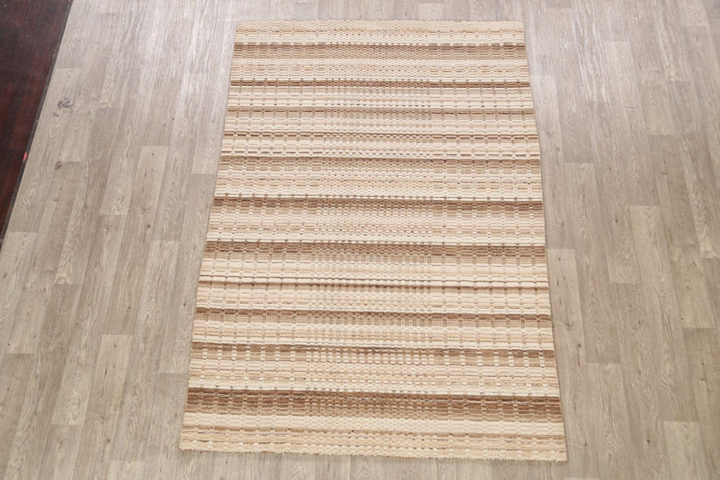 Geometric Modern Oriental Area Rug 5x8