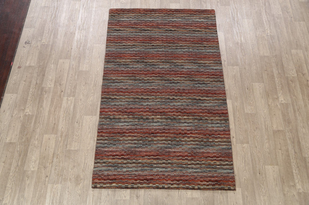 Geometric Modern Oriental Area Rug 5x8