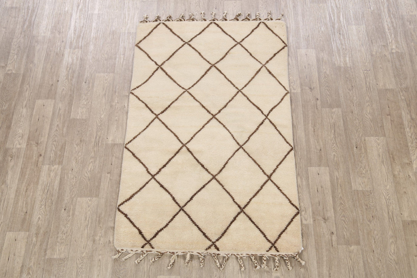 Trellis Moroccan Oriental Area Rug 4x6