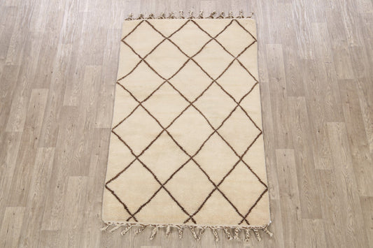 Trellis Moroccan Oriental Area Rug 4x6