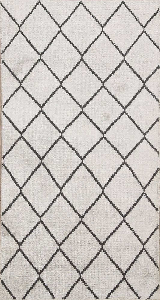 Trellis Moroccan Oriental Area Rug 3x5