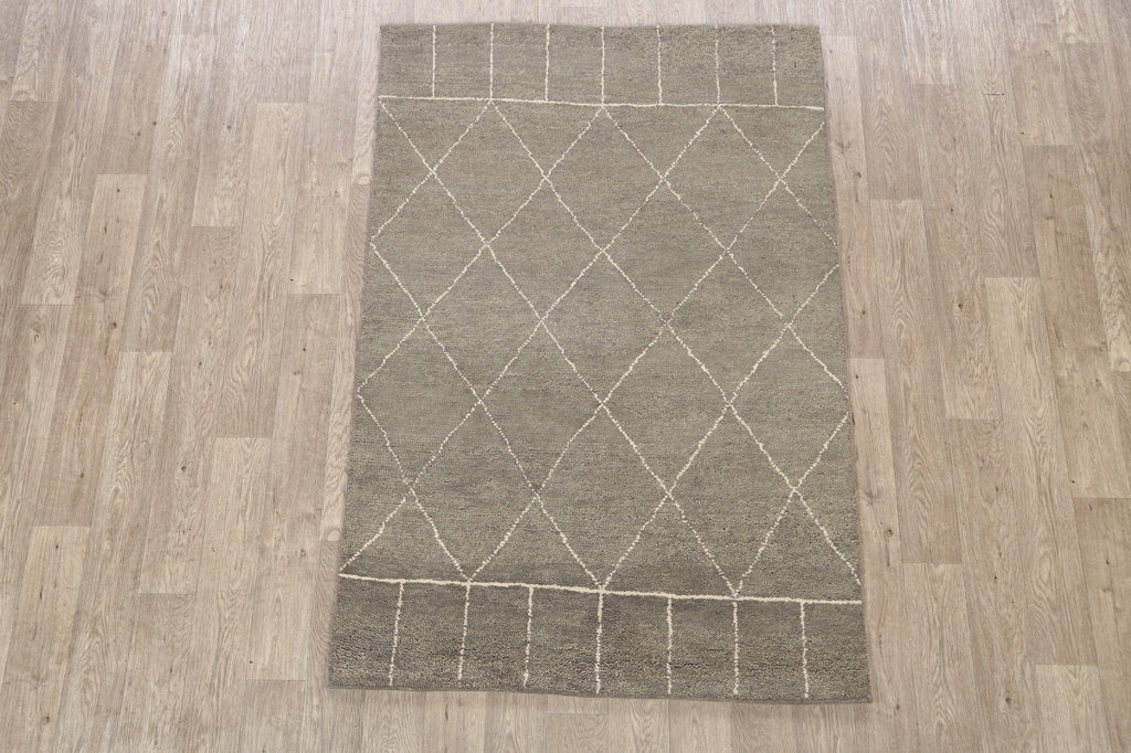 Geometric Moroccan Oriental Area Rug 4x6